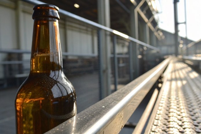 Macro close-up showing flawless surface texture of FuSenglass premium custom glass packaging