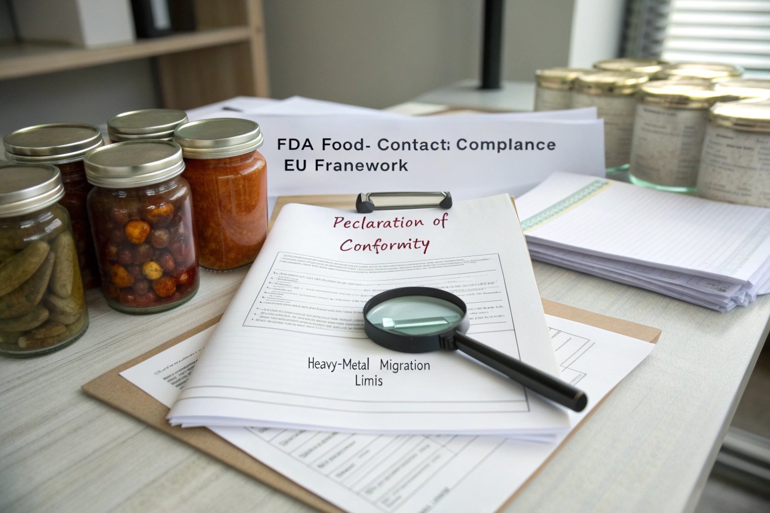 Bright kitchen with labeled glass storage jars holding grains legumes and spices on countertop