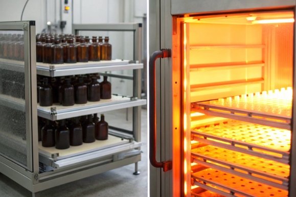 Glass Bottle Annealing & Storage FuSenglass