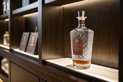 PPS sample approval glass bottle