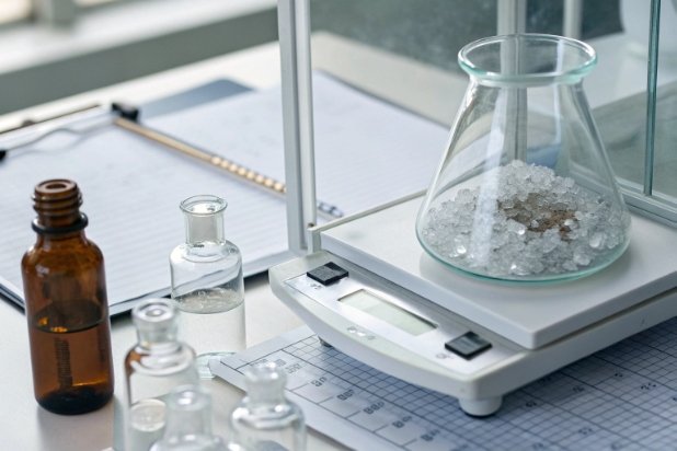 Lab Glass Raw Material Weighing FuSenglass