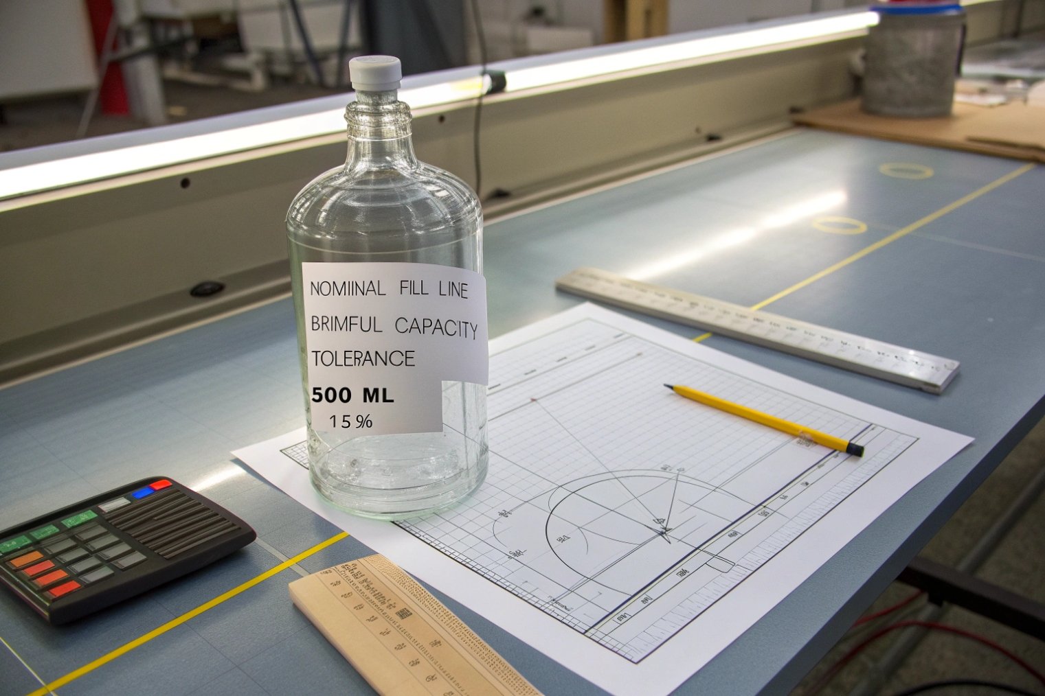 Infographic comparing stock, private and semi custom glass bottle mold options