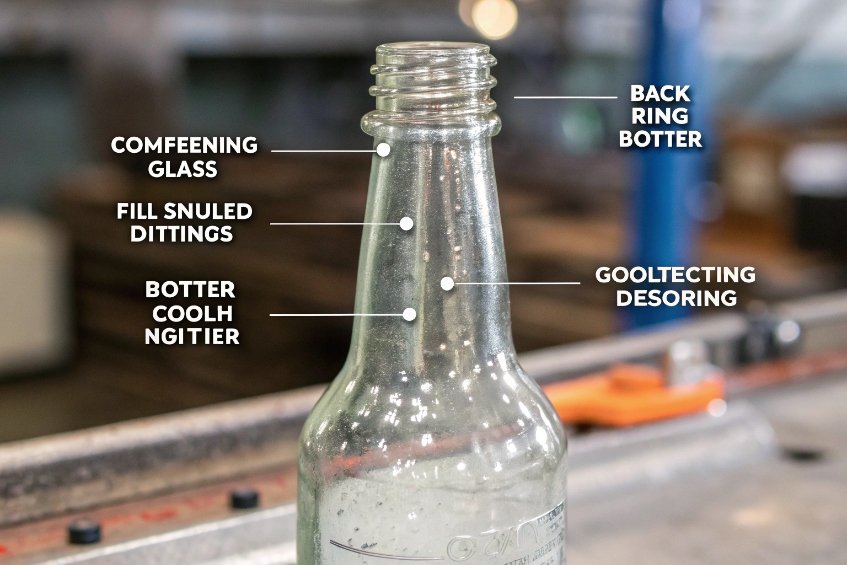 Glass bottle production details