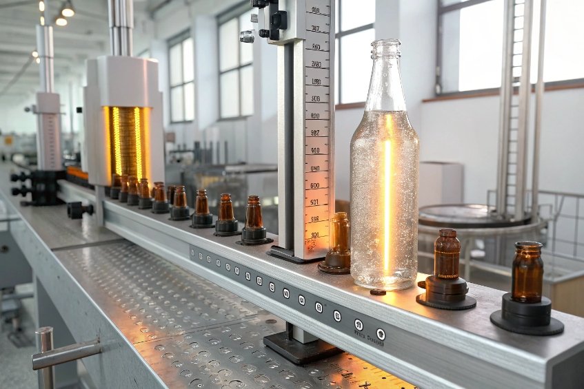 Glass bottle quality inspection